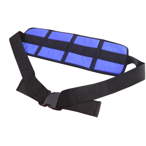 Adjustable Blue Wheelchair Safety Harness Straps For Waist With Buckle