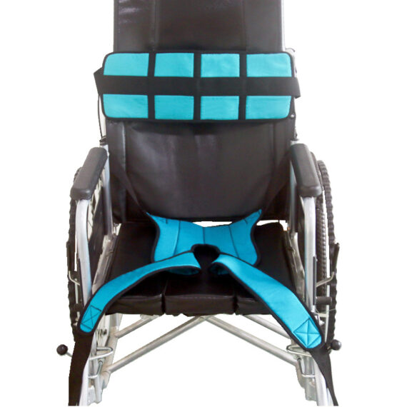 Adjustable Wheelchair Seat Belt Cushion Safety Harness Straps