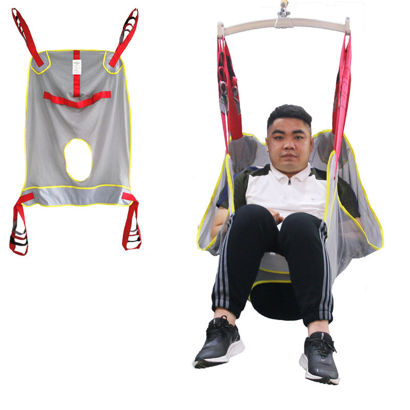 Patient Aid Mesh U-Sling Without Head Support, Universal Patient Lift Sling  スリング