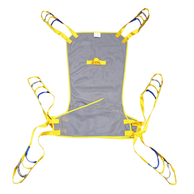 Divided Leg Mesh shower sling for hoyer lift