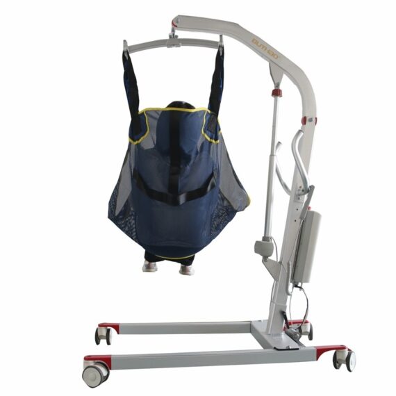 Mesh Full Body Patient Lift Sling with Commode Opening