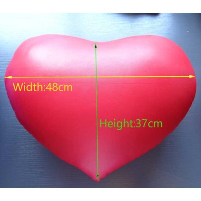 customized Heart Pillow After Surgery SIZE CHART