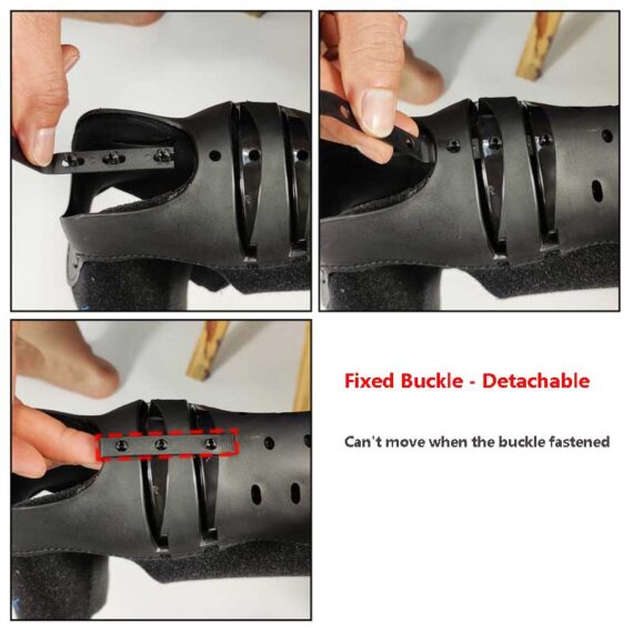Ankle Brace Support With Fixed buckle Detachable design