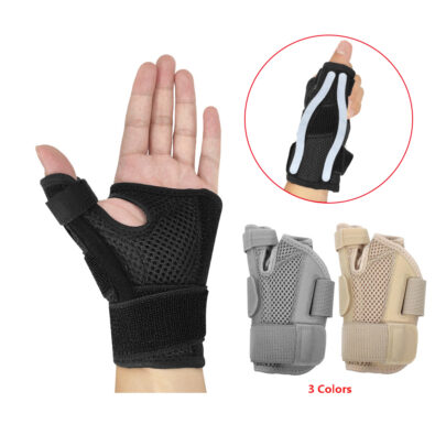 Arthritis Thumb Splint - Spica Support Brace for Right and Left Hand - 3 colors
