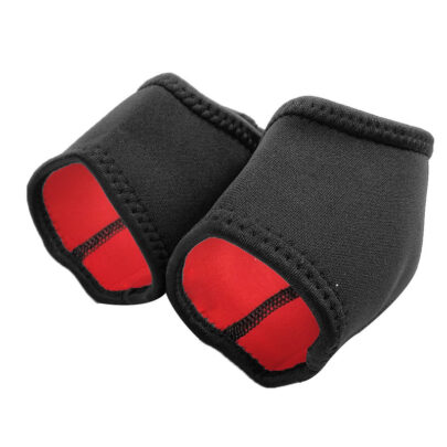 Black Outside Red Inside Heel Arch Support For Plantar Fasciitis
