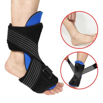 Black Plantar Fasciitis Night Splint