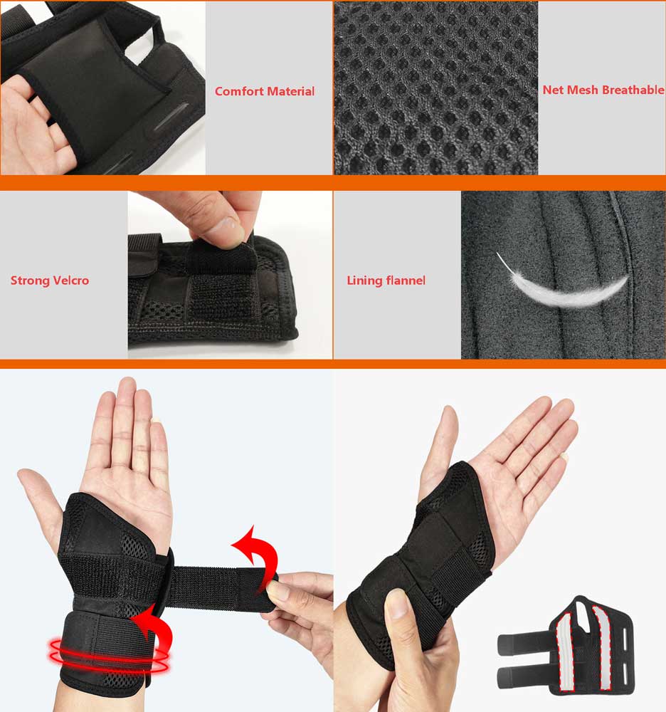 Carpal Tunnel Wrist Brace Night Support - Healthcare Supply
