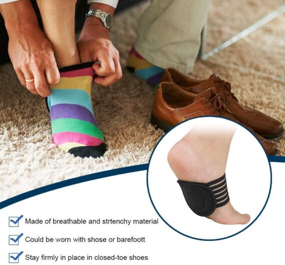 Thick Cushioned Compression Arch Support Sleeve