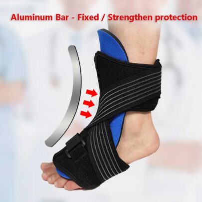 Night Splint with bendable aluminum bar for Plantar Fasciitis