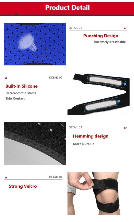 Patellar Tendon Support Strap special design