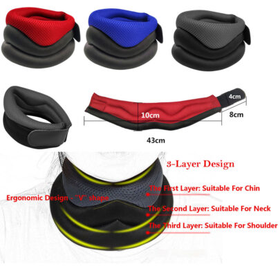 Soft Cervical Collar Neck Brace Support Structure description - 3 layer design