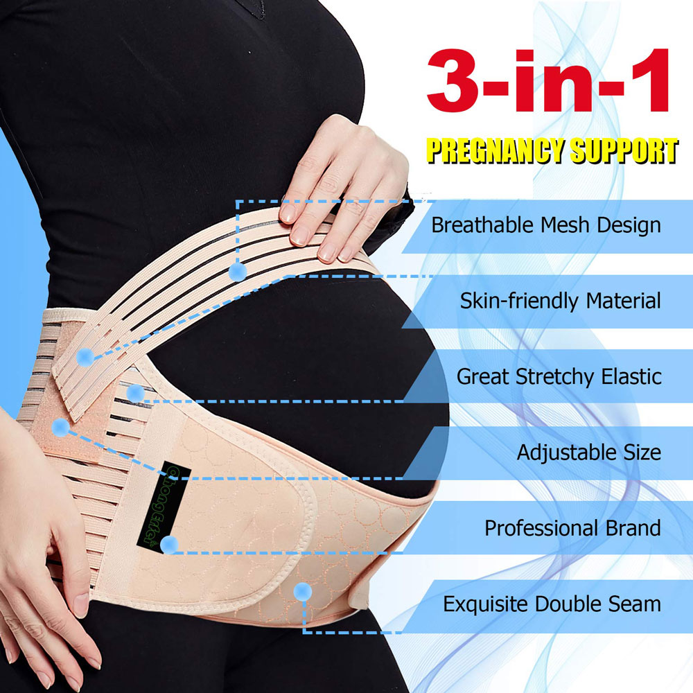 Breathable Pregnancy Back Support Belly Band - China Pregnancy Support Belt  for Pregnant Women and Support for Belly for Pregnant Women price