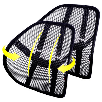 net mesh lumbar back support for chair