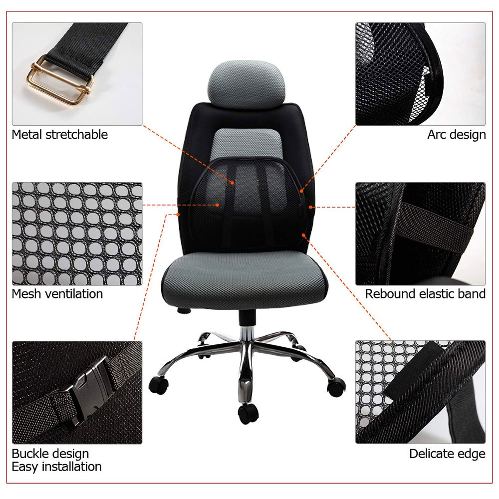 Lumbar Support For Car or Office Chair - Healthcare Supply