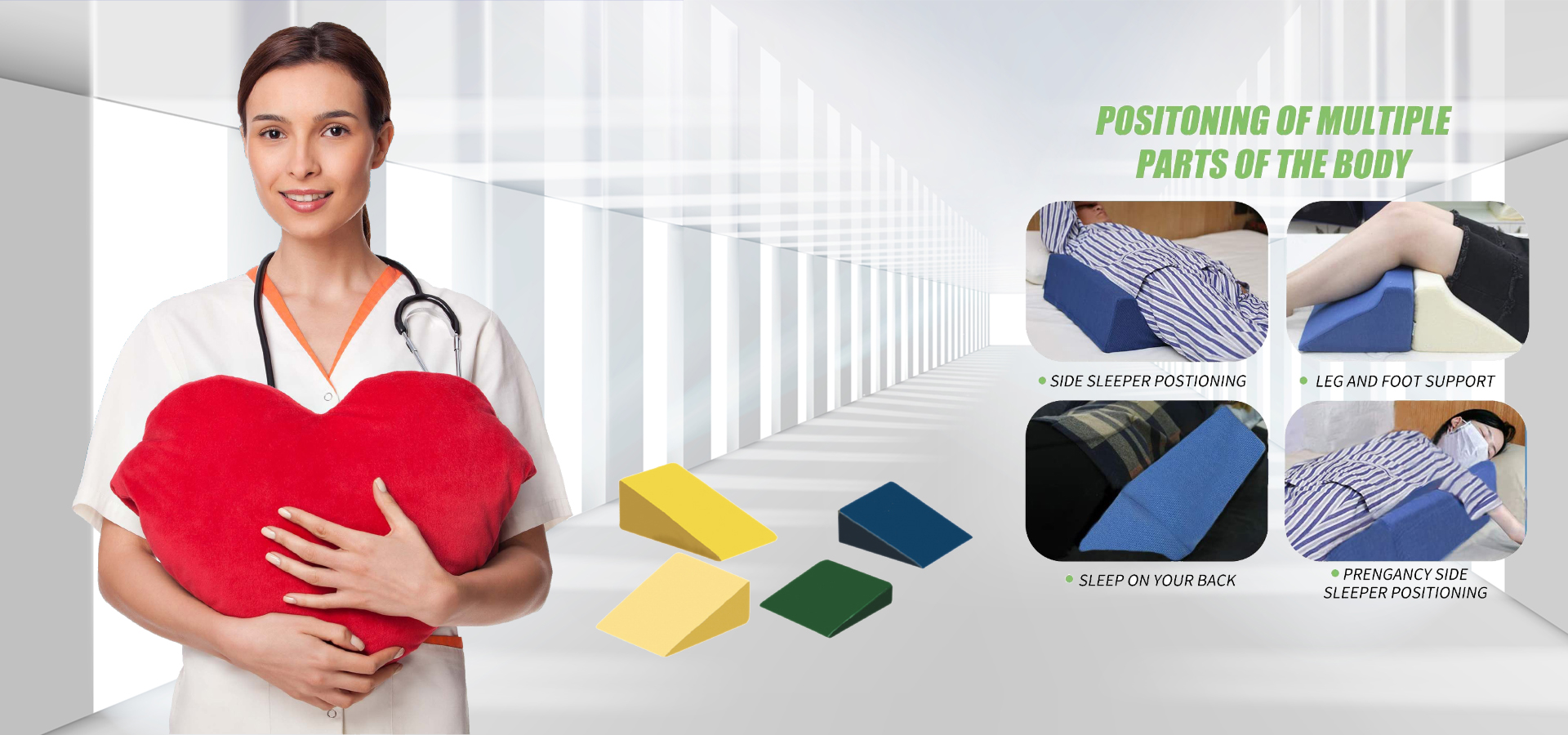 Patient Comfort Positioning Wedge