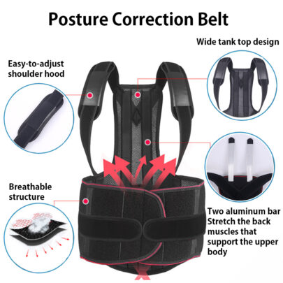 Back Brace for Lower Back Pain, Back Support Belt for Women & Men