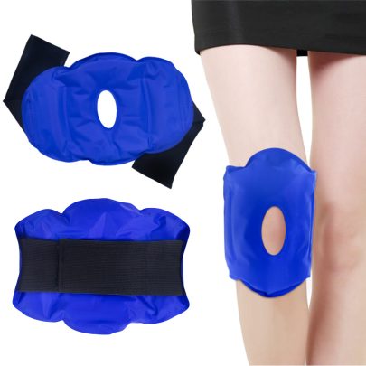 Reusable Knee Cold Gel Pack Wrap Around Knee