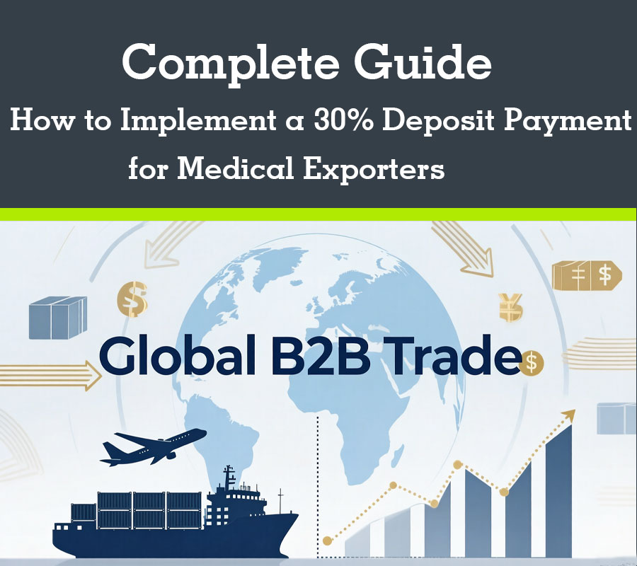 How to Implement a 30% Deposit Payment The Complete Strategy Guide for Medical Exporters