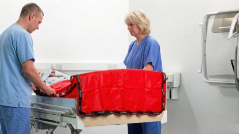 Visual checks before using your slide sheet